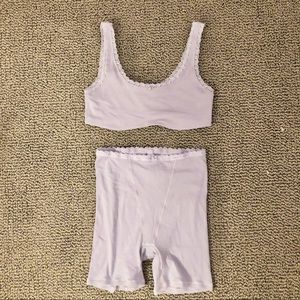 SKIMS Lace Pointelle Set